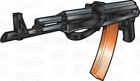 АКМ автомат вектор