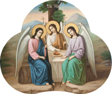 Праздник Святой Троицы икона