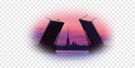 Разводные мосты без фона