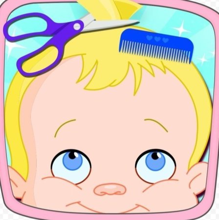 Изображение парикмахерской для детей