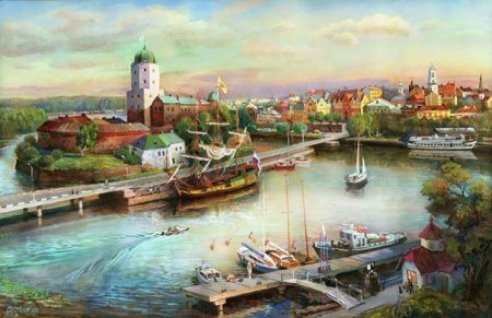 Ставцев художник Выборг