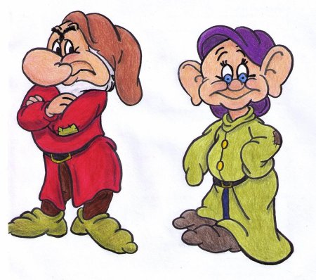 Dopey Гном Белоснежка