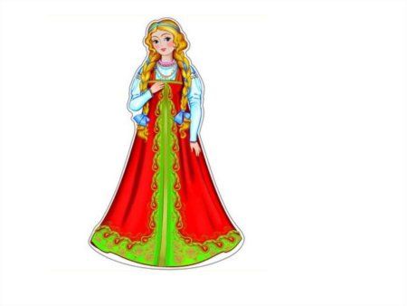 Русская красавица для детей