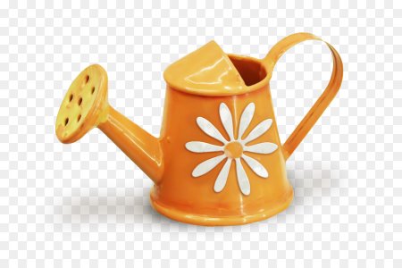 Лейка на белом фоне