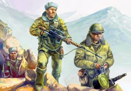 Чеченская война рисунки