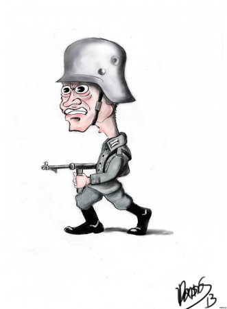 Карикатуры на фашистов