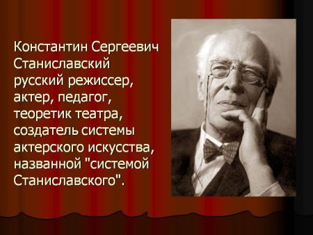 Станиславский Константин Сергеевич в театре