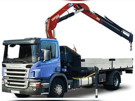 Бортовой кран манипулятор 1804 UE