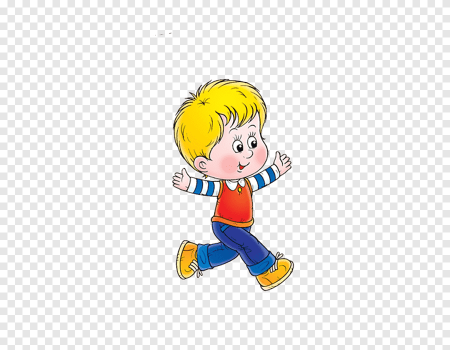 Мальчик идет