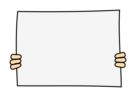 Прямоугольник с руками