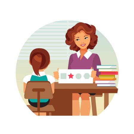 Педагог-психолог иллюстрация