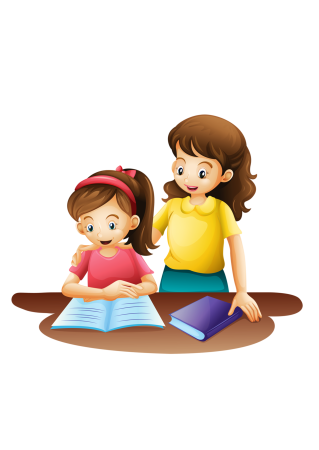 Педагог и дети клипарт