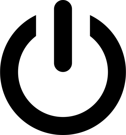 Символ включения и выключения