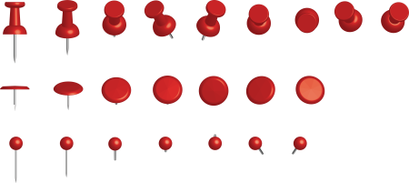 Кнопки канцелярские