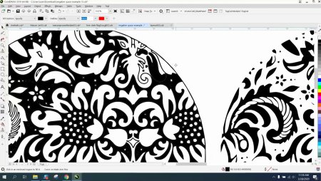 Векторное изображение coreldraw