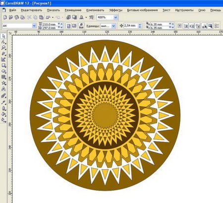 Орнамент в coreldraw