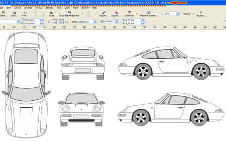 Coreldraw чертежи