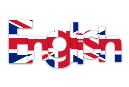 Красивая надпись English