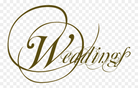 Wedding надпись