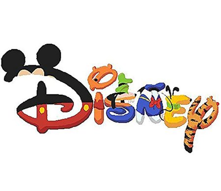 Disney надпись на прозрачном фоне