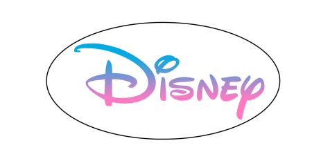 Disney логотип на прозрачном фоне