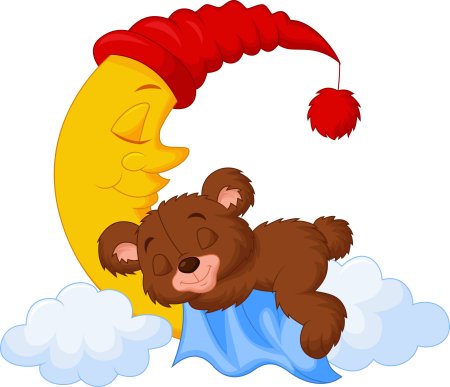 Медвежонок на месяце