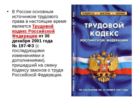 Трудовой кодекс Российской Федерации книга 2020