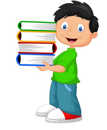 Ученик с книжкой