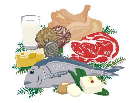 Продукты иллюстрация