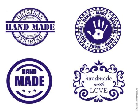 Handmade штамп