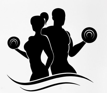 Эмблема тренажерного зала