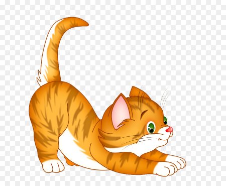 Котенок мультяшный