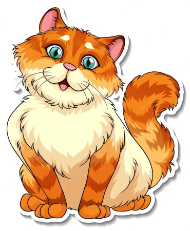 Кошка клипарт на прозрачном фоне