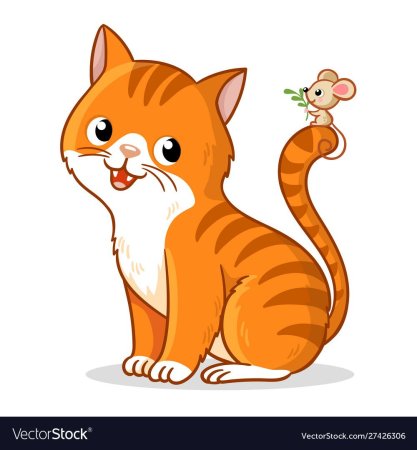 Кошка клипарт на прозрачном фоне