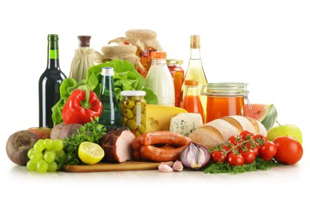 Продукты на прозрачном фоне