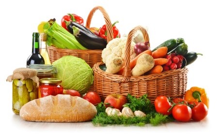 Корзина с продуктами