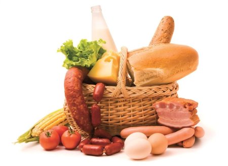 Корзина с продуктами