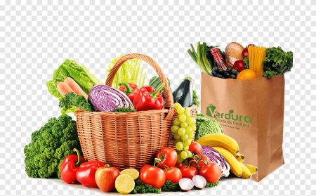 Корзинка с продуктами