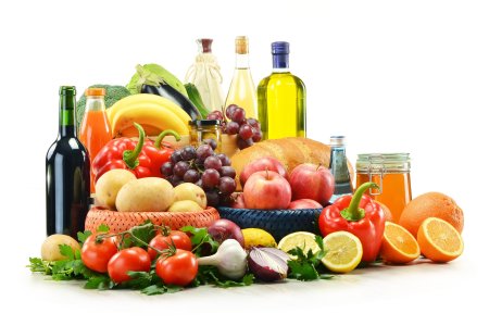 Продукты овощи фрукты