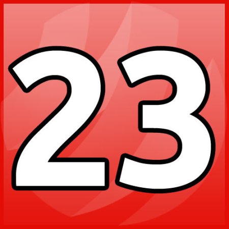 Красивые цифры 23