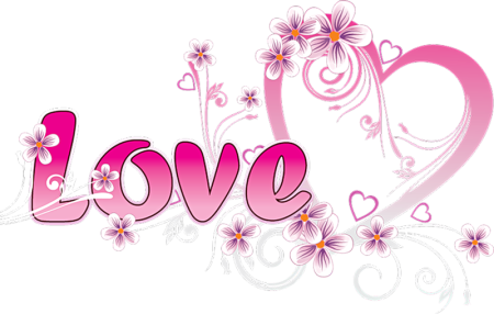 Love на прозрачном фоне