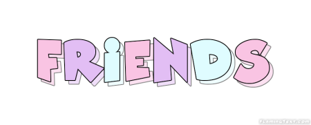 Friends надпись