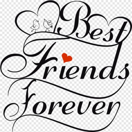 Friends Forever надпись