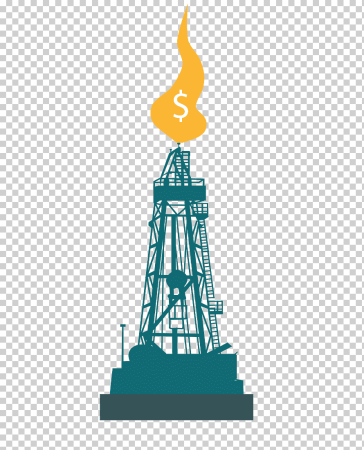 Буровая вышка вектор