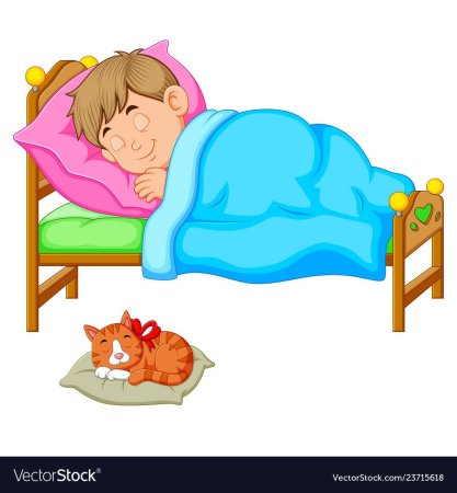 Мальчик спит
