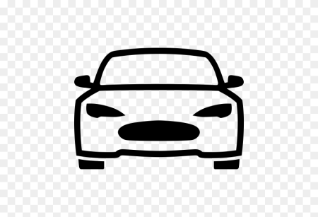Контур автомобиля перед