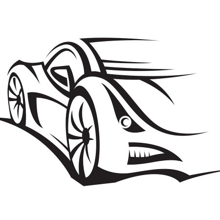 Очертания автомобиля
