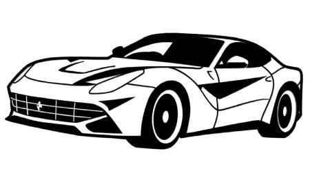 Спортивный автомобиль вектор