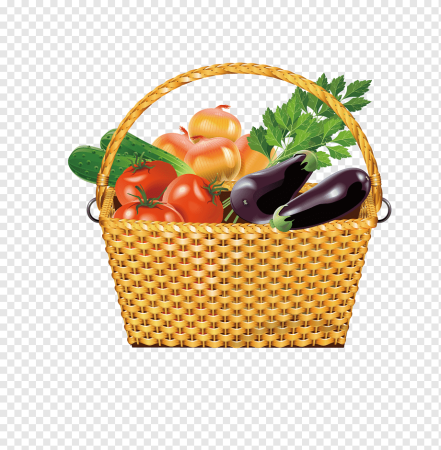 Корзина с овощами