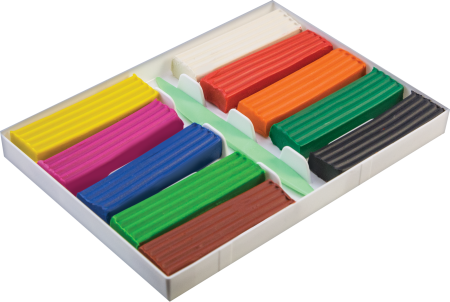 Пластилин Луч де Люкс 12 цветов